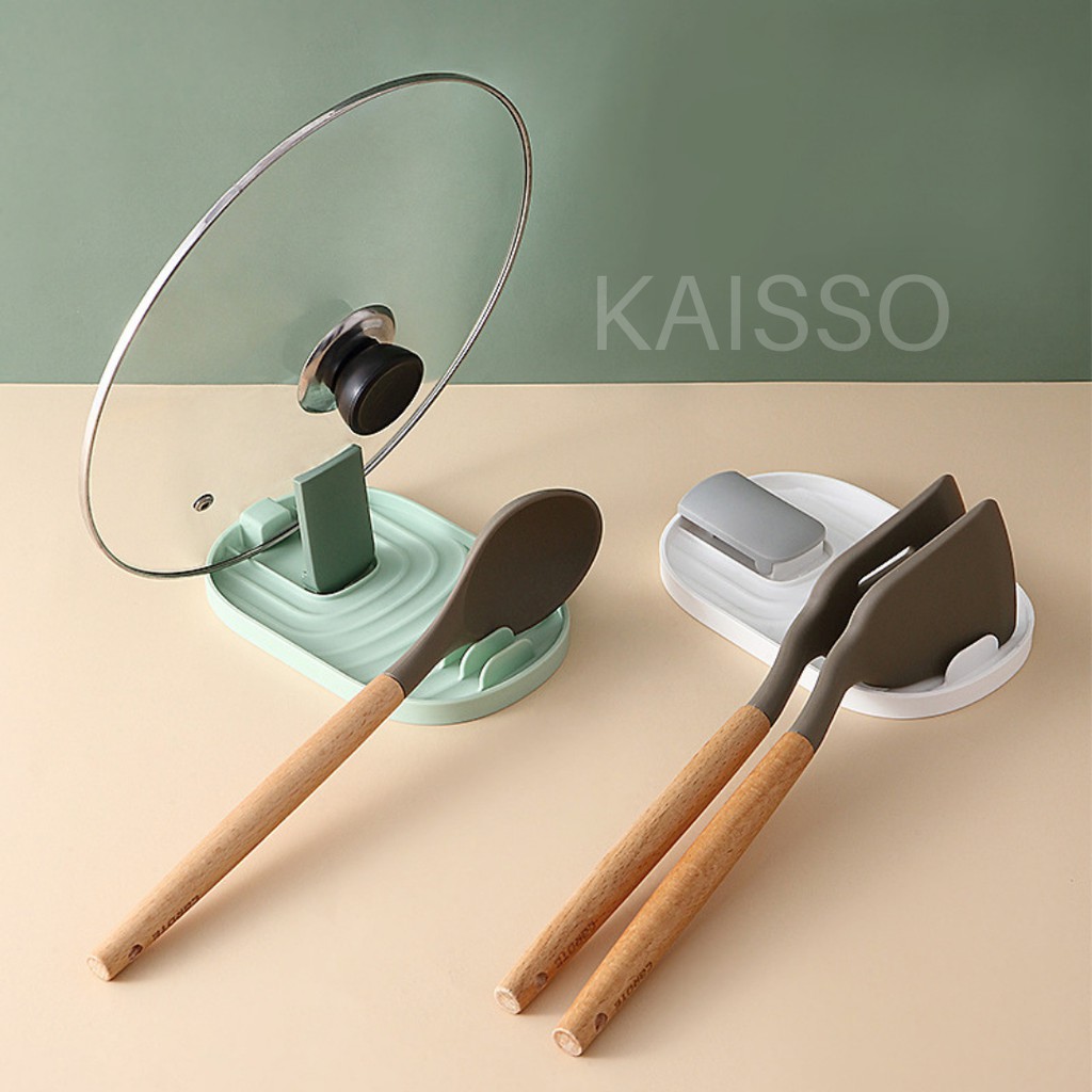 KAISSO - RAK DAPUR TATAKAN TUTUP PANCI DAN SPATULA BESAR / KITCHEN REST