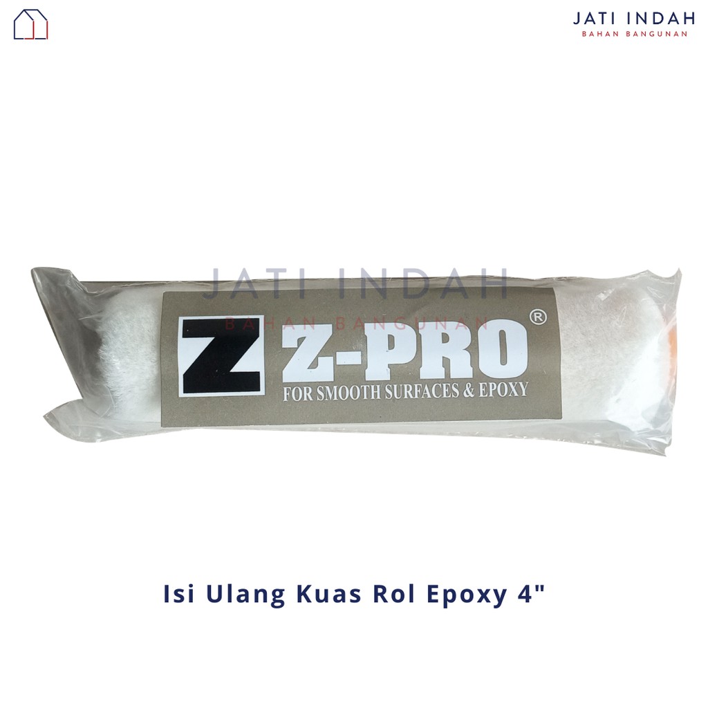 ISI ULANG KUAS CAT ROL EPOXY KECIL 4 INCH Untuk Besi Kayu (REFILL)