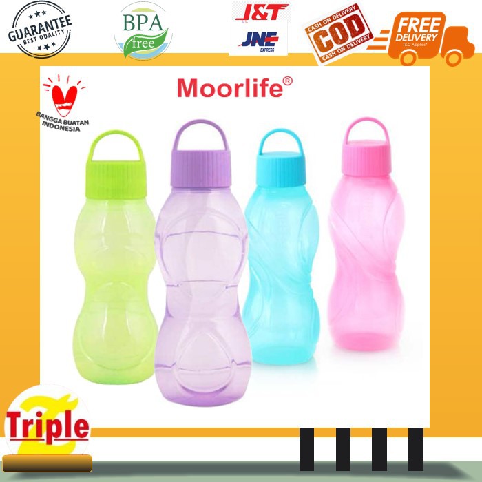 BOTOL MINUM PLASTIK 500ML 750ML SPORTIVO MOORLIFE