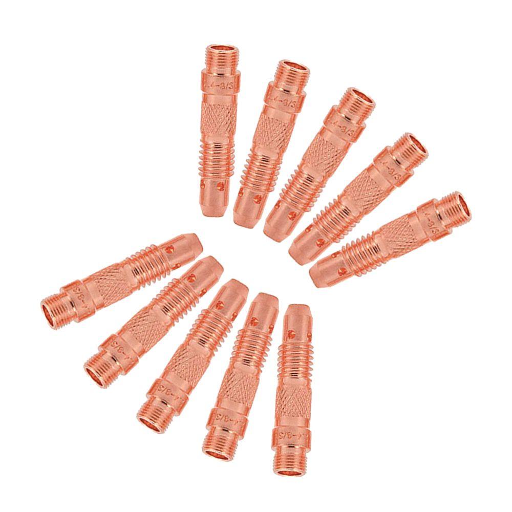Solighter 5pcs Collet Body Hot Sale Perlengkapan Solder Argon Las WP Seri17 /18 /26