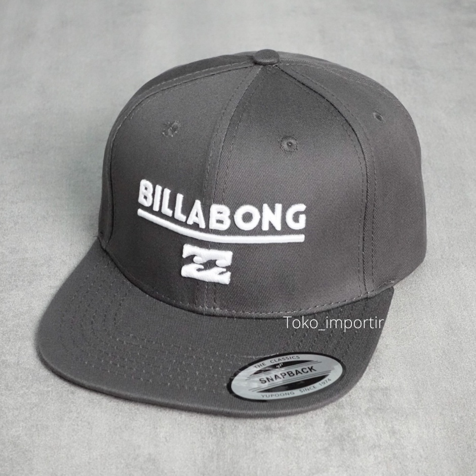 Topi Snapback Billabong Distro Fashion Import Mirror Original