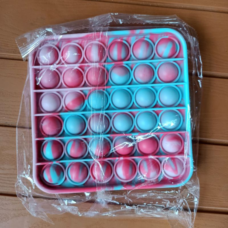 Pop It Rainbow-Kotak Merah Toska