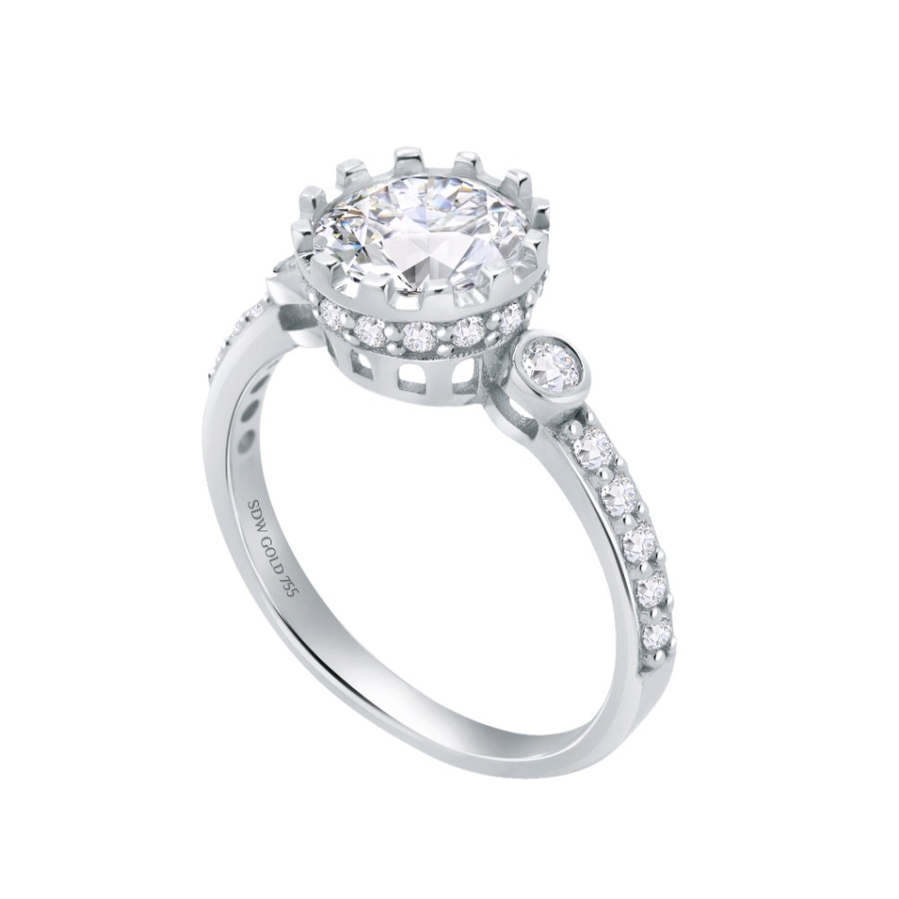 

Dominique Jewellery- Cincin Fairy Tale Sandra Dewi Gold 75,5% SNI