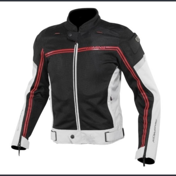 Jaket Motor Komine JK-145 AIRSTREAM Mesh Light Grey| Jaket Touring