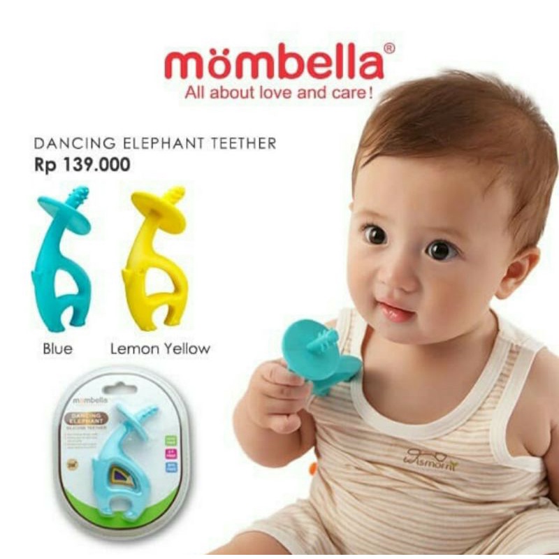 Mombella Dancing Ellephant Silicone Teether