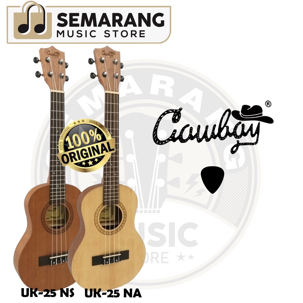 Ukulele Cowboy Original UK-25 NA UK 25NS Ukulele Cowboy Tenor 25&quot; Import Original