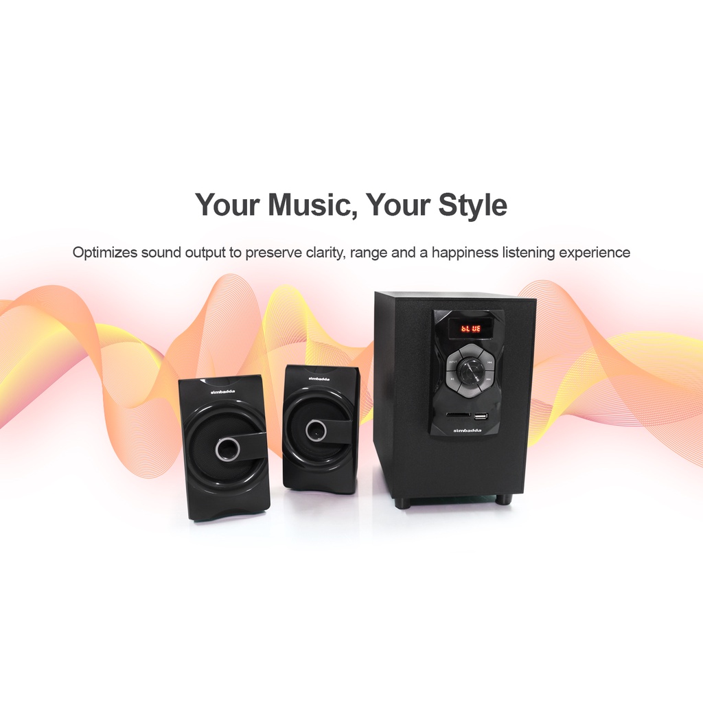 SPEAKER SIMBADDA CST-5000N PLUS SPEAKER BLUETOOTH CST 5000N+  CST 5000