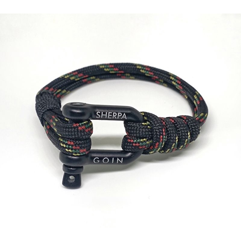 Gelang paracord shackle nautical black