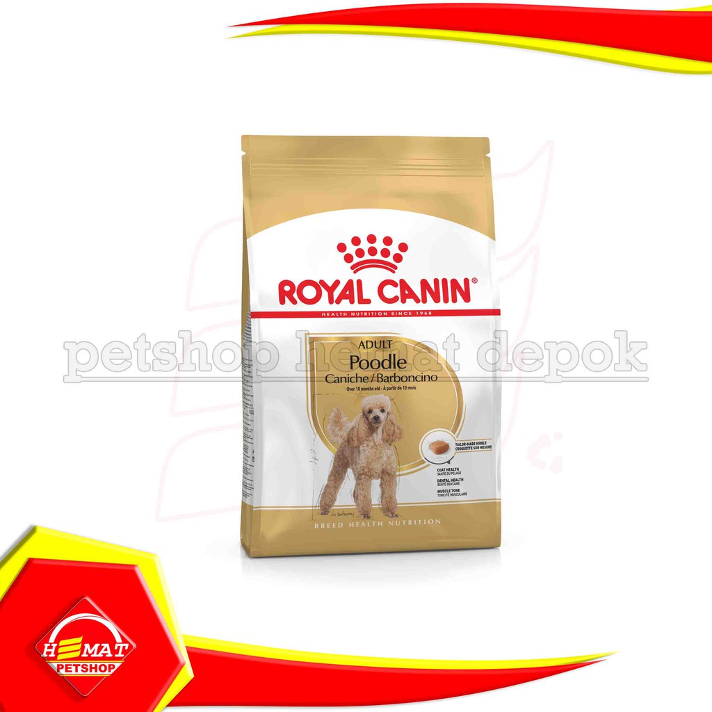 Dog Food Royal Canin Poodle Adult 1,5 Kg Makanan Anjing dewasa kecil 1.5kg