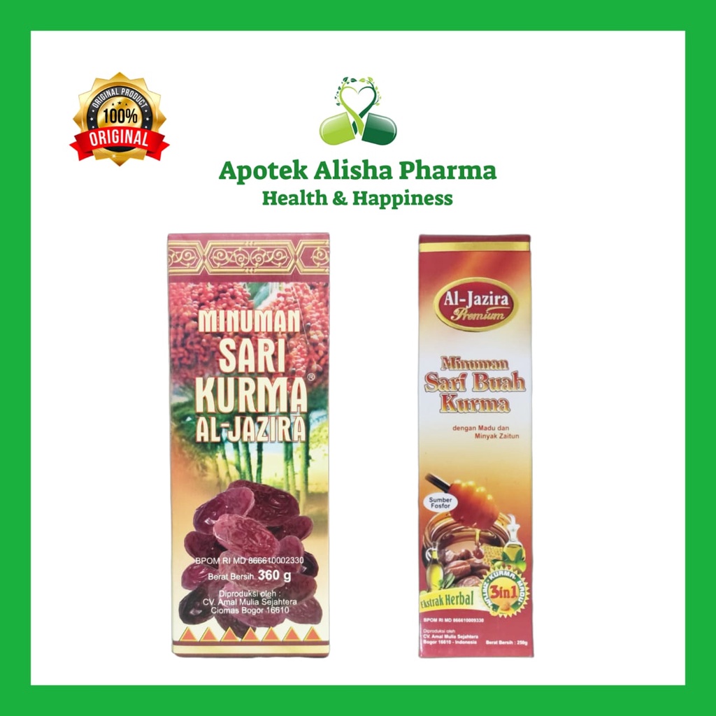 Sarikurma Al Jazira 250gr / Sarikurma Al-Jazira Premium 250gr Suplemen Herbal Daya Tahan Tubuh / Asi Booster / Menaikan Trombosit / Sarikurma Aljazira