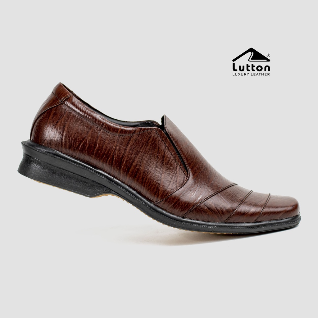 LUTTON - SEPATU PANTOFEL PRIA KEREN - SEPATU PANTOPEL PRIA MUDA - SEPATU PANTOFEL 2016