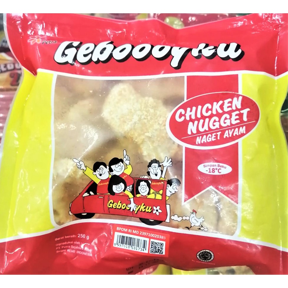 

Geboooyku Nugget Ayam 250gr