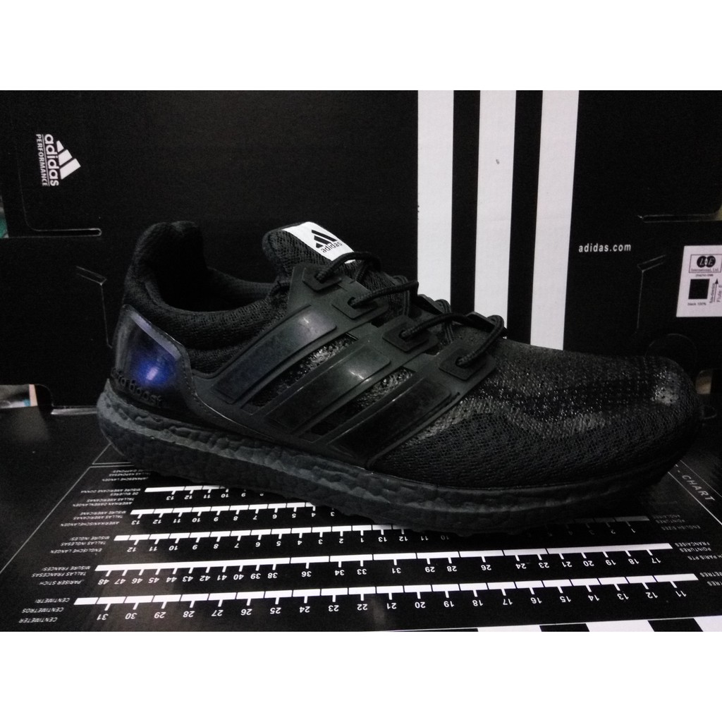 Sepatu Adidas Ultraboost Grade Original Fullblack Hitam Sneakers Pria Wanita Sekolah Kerja Ospek Murah Laris Olahraga Fitnes