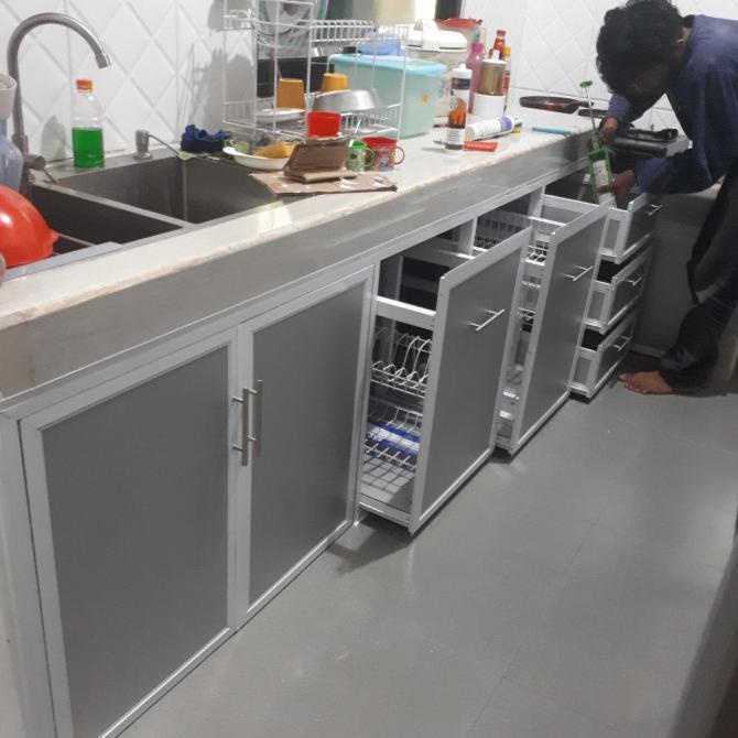 Favorit] Kitchen Set Aluminium Minimalis Termurah Kualitas Mantap
