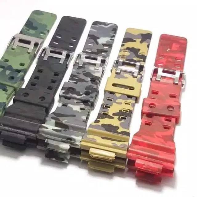 TALI JAM TANGAN CASIO G-SHOCK GA-100 GA-110 GA-800 DLL RUBBER STRAP CASIO G-SHOCK