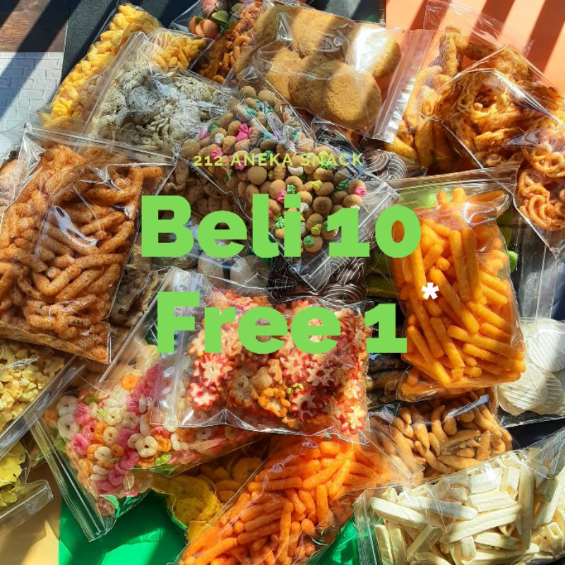 

Cemilan Instan / Snack / Keripik & Kerupuk / Makanan Ringan Serba Murah