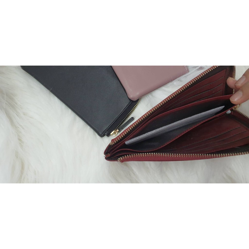 dompet kartu fashion kulit card holder wallet genuine leather lynx