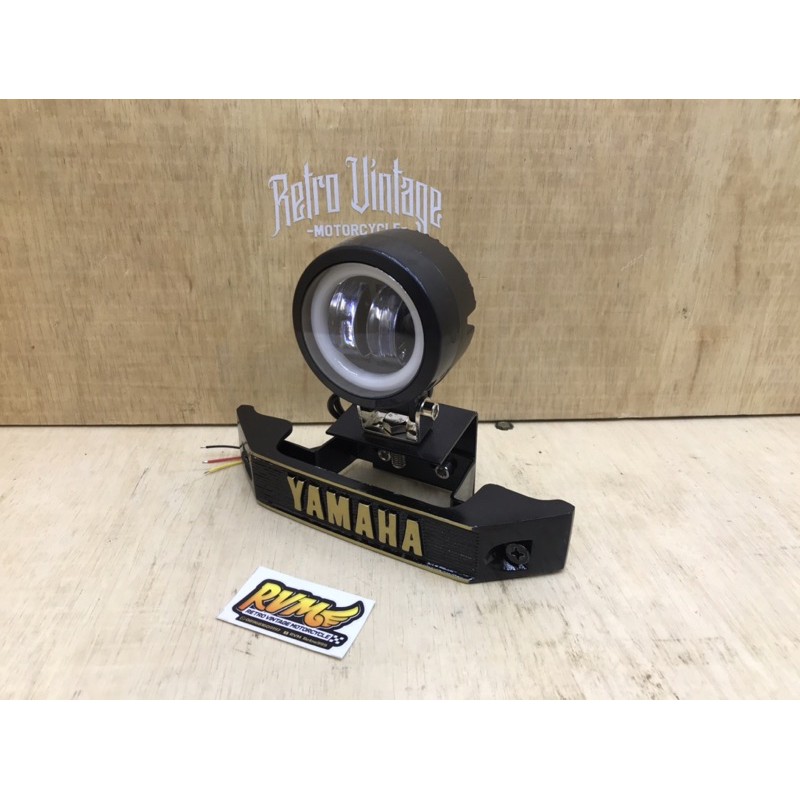 lampu sorot depan led rx king set kumisan yamaha gold kumis depan rx king dasi rx king