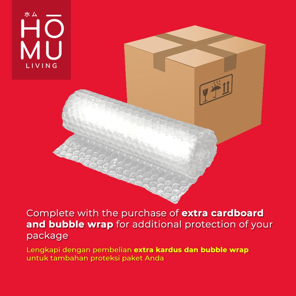 YAMA Extra Kardus dan Bubble Wrap