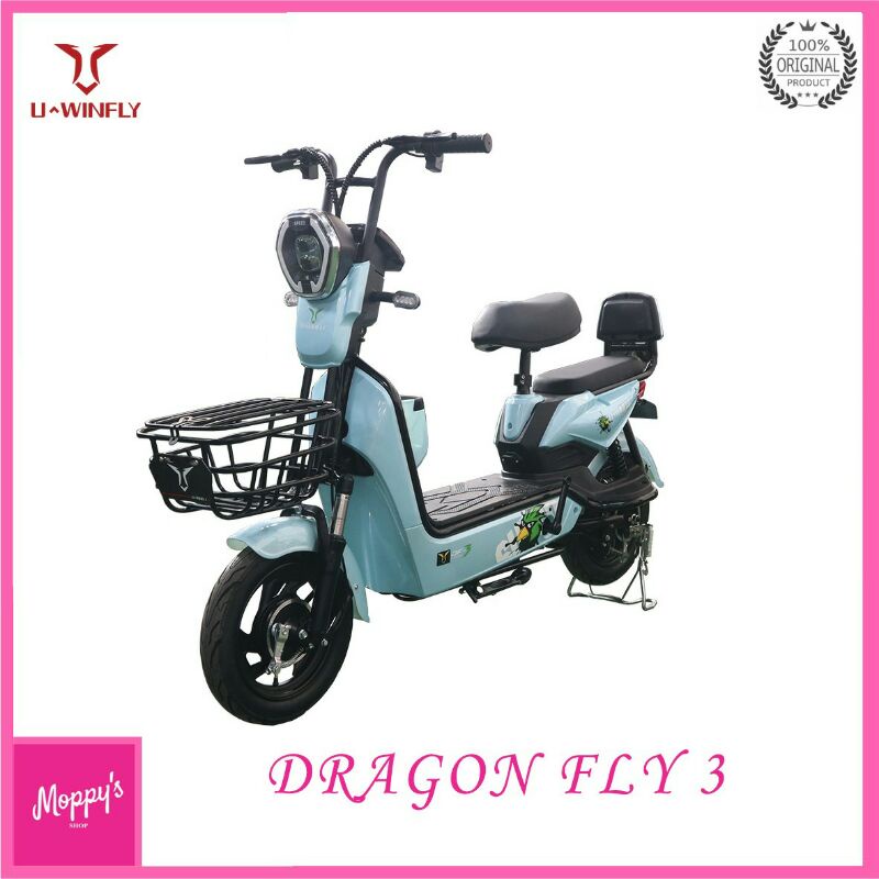 SEPEDA LISTRIK UWINFLY DRAGON FLY 3 GARANSI RESMI