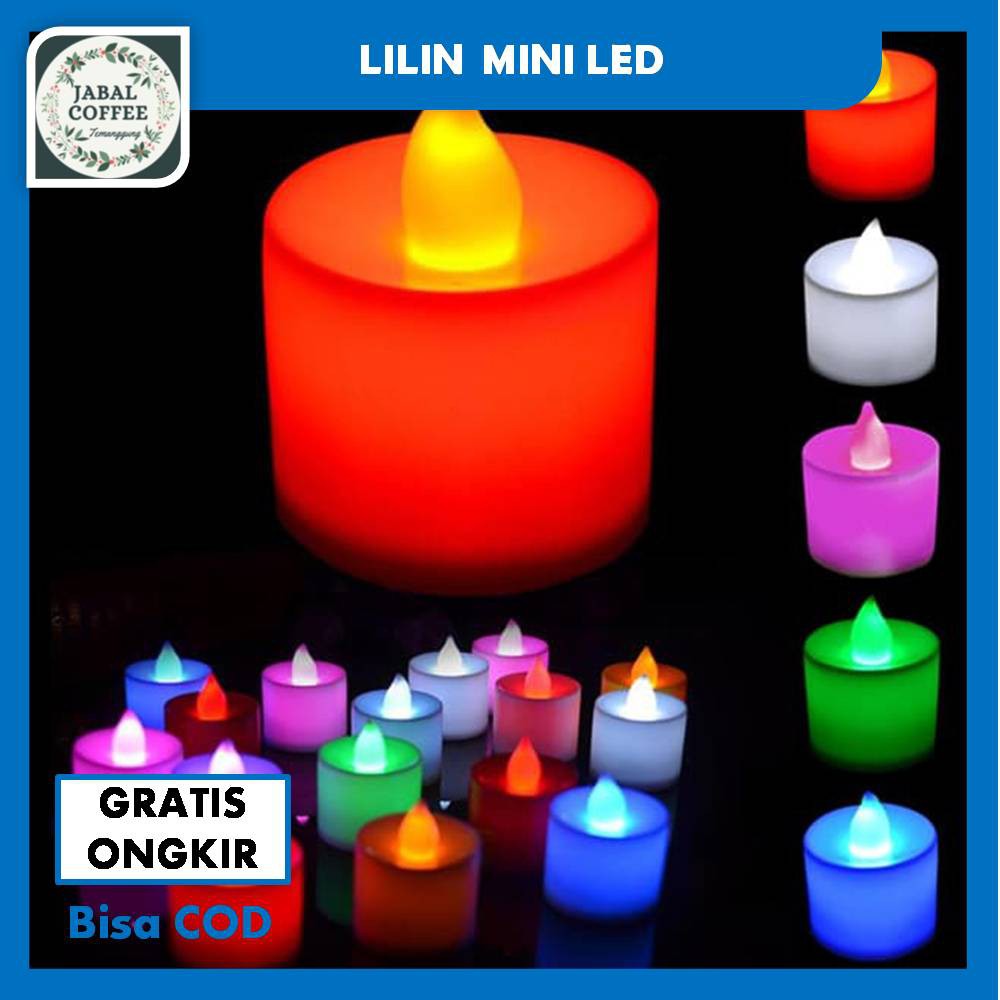 Lilin Mini Elektrik Lampu / Lampu Lilin Led Mini Elektrik / Lilin Mini Led / Candle Light 25 Gr J101