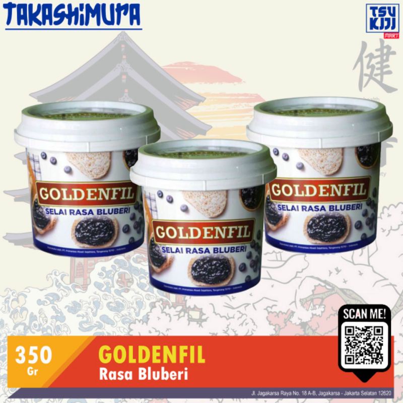 

goldenfil blueberry 350gr