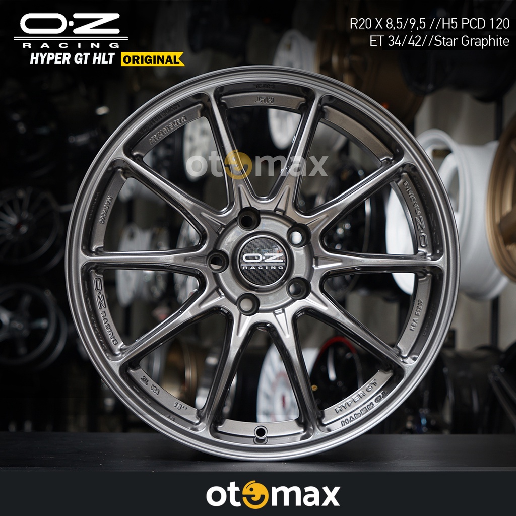Velg Mobil OZ Original Hyper GT Ring 20 Star Graphite