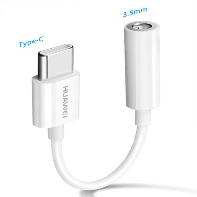 Converter Usb Type C Earphone Headset Handsfree Huawei Original Ori