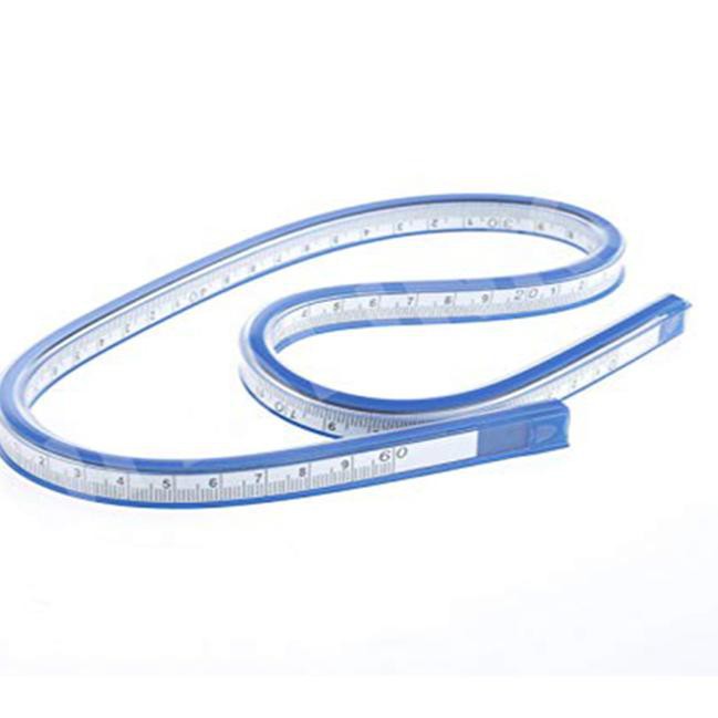 

☞┴ Flexible Curve Ruler - Penggaris Jahit Lengkung Flexible CT-60