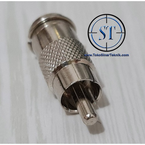 Konektor Sambungan Cover Jack Rca To Jack Antenna Tv Male Female Adapter RF Coaxial Connector BA-111