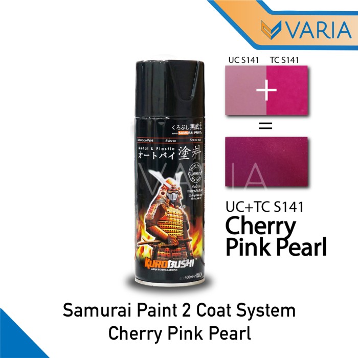 Pilox Samurai 2 Coat System Suzuki Cherry Pink Pearl UC S141 400 ml