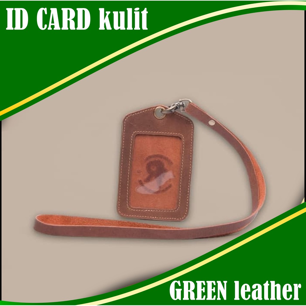 

TEMPAT ID CARD + TALI KULIT DOMBA SUPER ASLI MEL WKS LRS-05