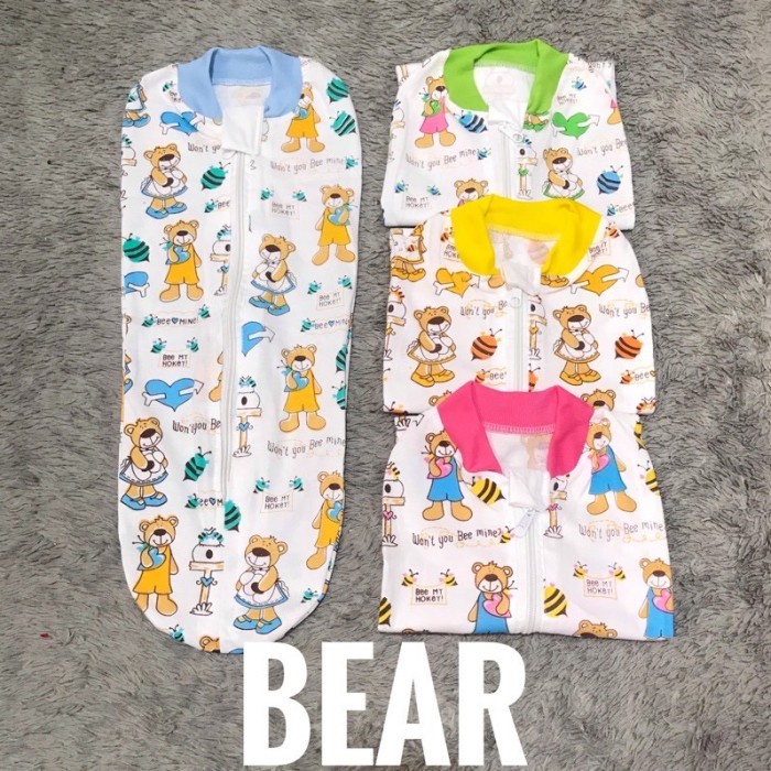 TokoPapin Bedong Bayi Bedong Anak Bayi Instan Resleting Bedong Baby Motif Halus Adem Newborn Baru Lahir Lucu Berkualitas