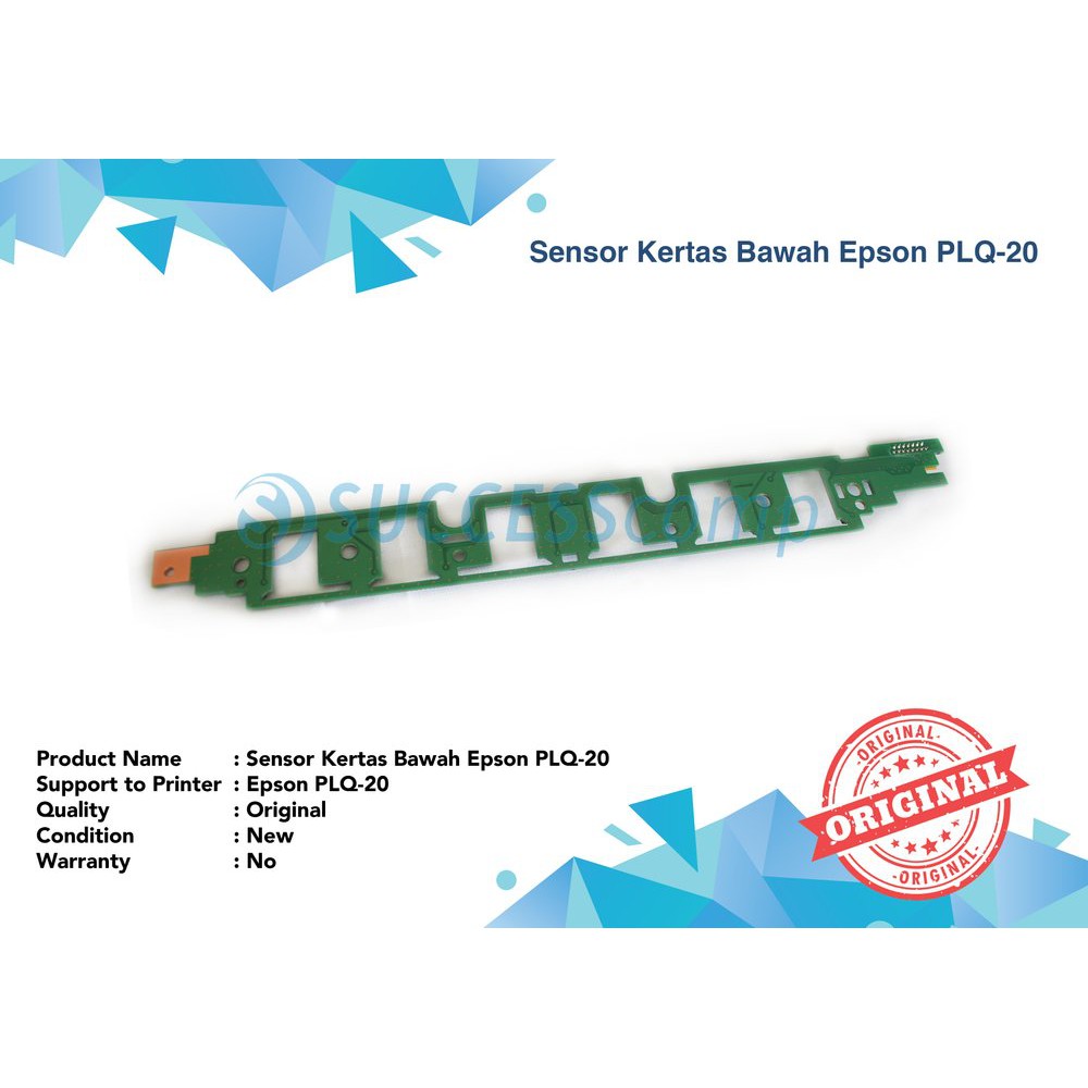 

Sensor Kertas Epson PLQ-20 ( Bawah ) New Original Flash Sale