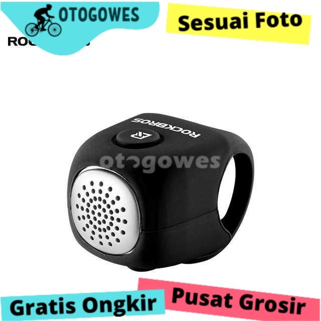 Klakson Bel Bell Elektrik Sepeda Gunung Polygon 110dB CB1709 Rockbros