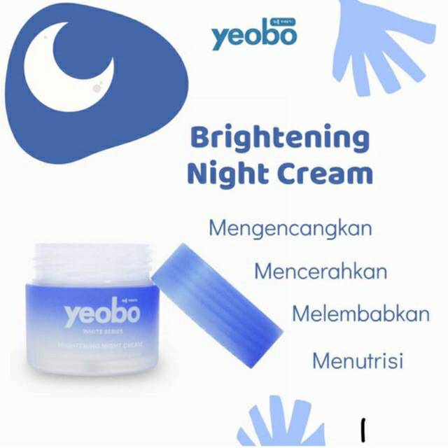 PROMO  Yeobo brightening night cream skincare ala korea