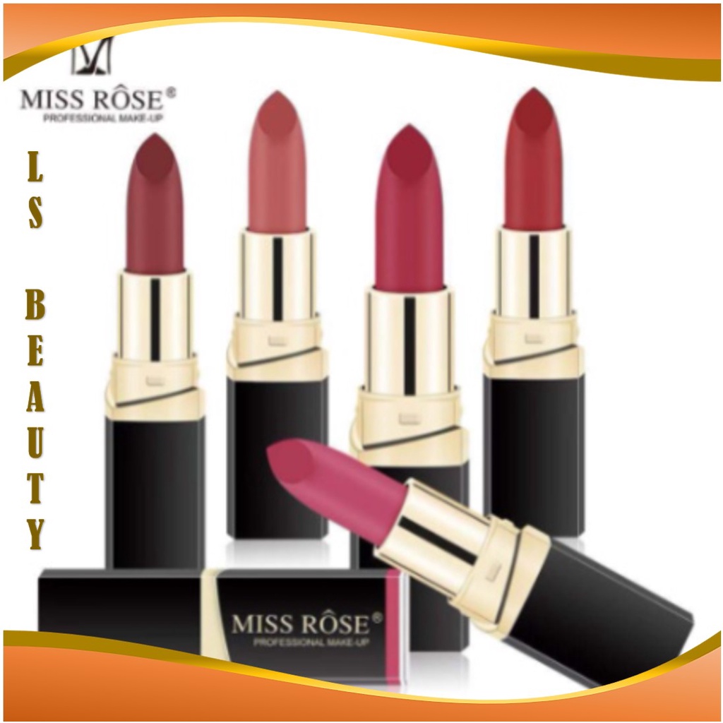 Miss Rose Lipstick Matte Anti Air LS 7301-021