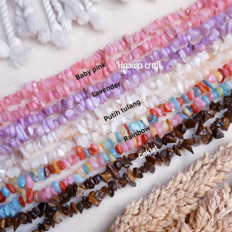 batu alam krikil / manik manik batu krikil