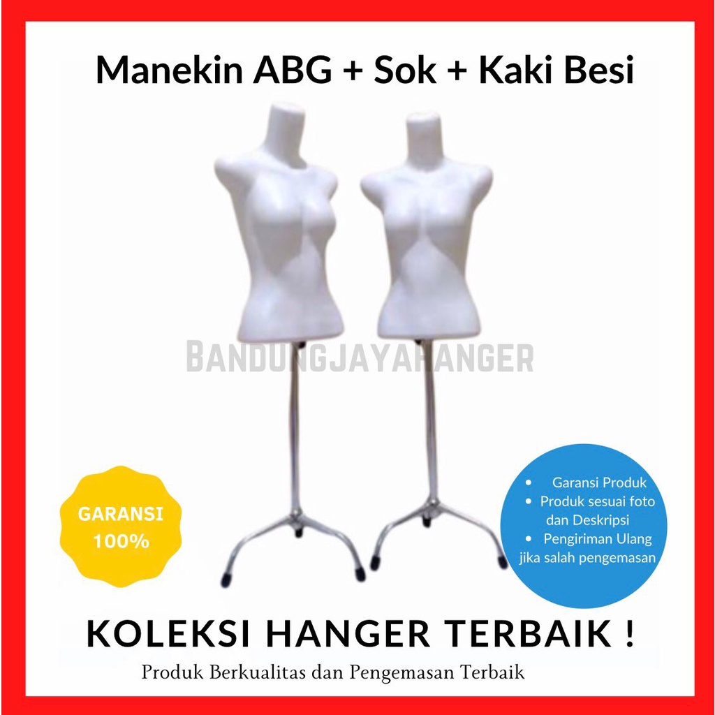 Patung Manekin ABG Butek ATAU BENING + Sok + Kaki BESI / Manekin Abg/ Patung Cewek Abg /Patung manekin abg butek / bening /Manekin Lurus/Patung Cewek / Patung Cewek / Manekin Setengah Badan Cewek/Patung Manekin Dewasa bening / butek