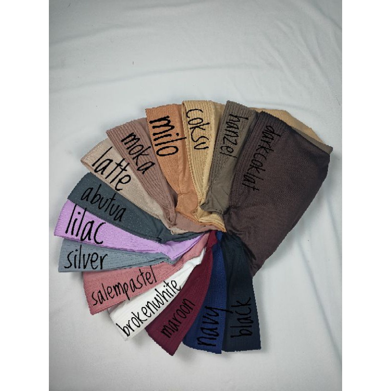 jilbab sport olahraga / hijab volly bahan lycra adem anti gerah-4