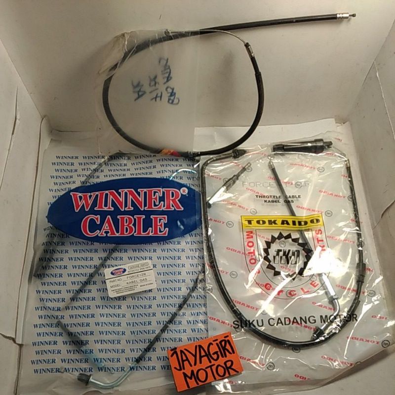 Kabel Gas F1ZR Force1ZR 4US Winner Tokaido FIZR Cabel Cable Throttle Throtle Kable Tali Kawat Serat 