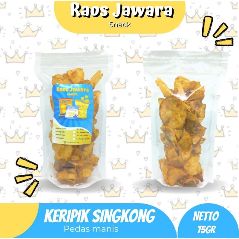 

KERIPIKSINGKONG//BERATBERSIH75G