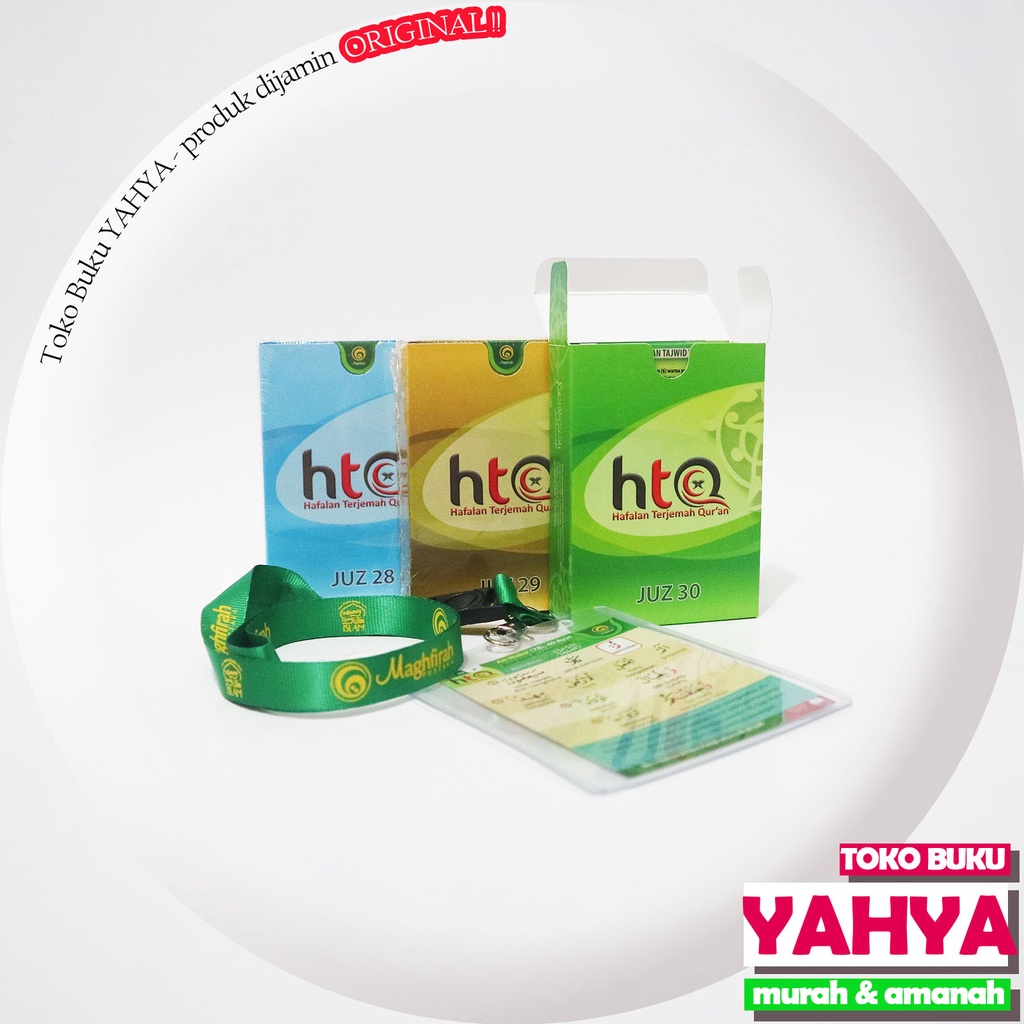 Paket 3 Juz Terakhir 28 29 30 Hafalan Terjemah Al Quran HTQ - Maghfirah Pustaka