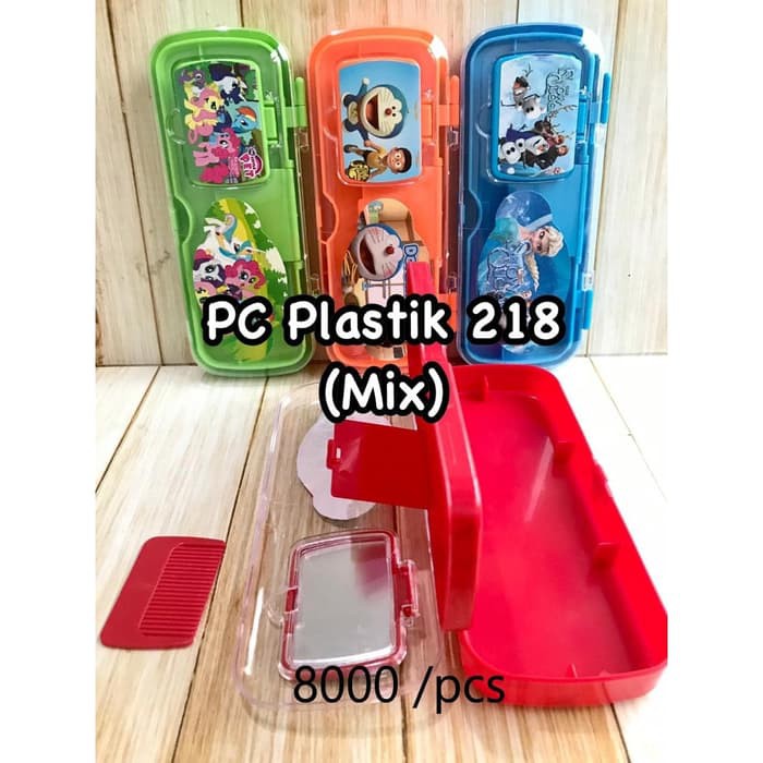 

Pensil Case / Tempat Pensil Kaca Plastik