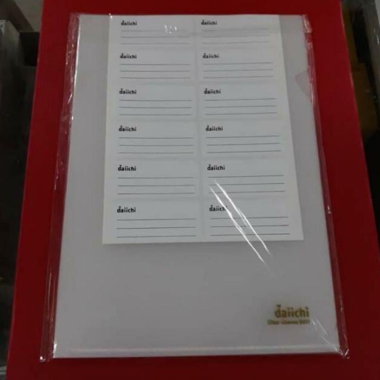 

[PRODUK SGIVK] Map L Daichi F4 Bening EDD