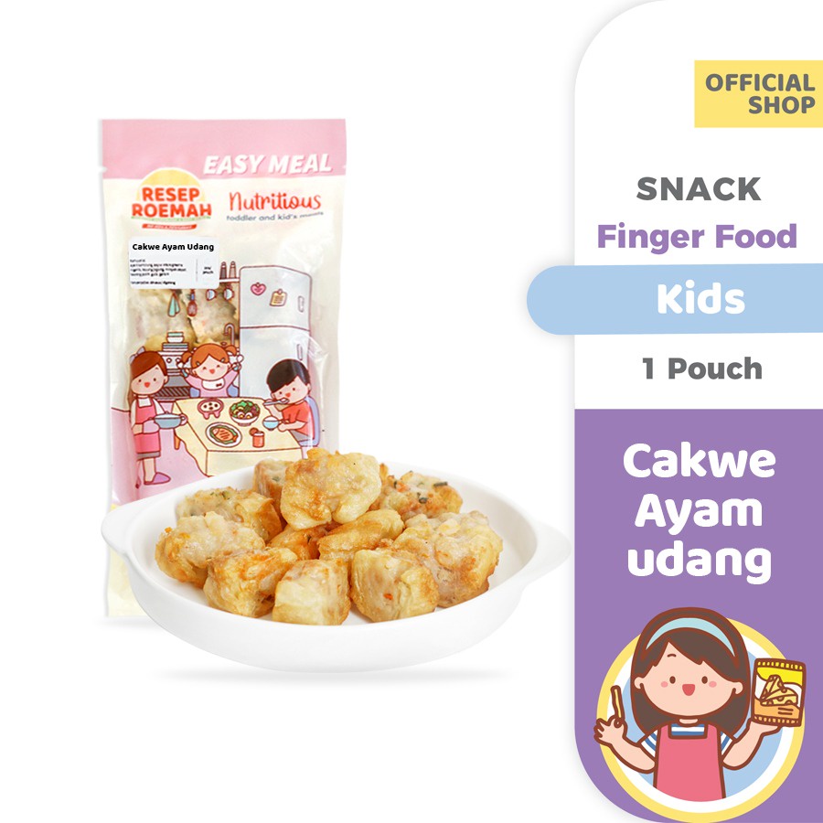 

ResepRoemah Cakwe Ayam Udang / Chicken & Shrimp Fried Crullers / Kids / Healthy Frozen Mpasi / No MSG