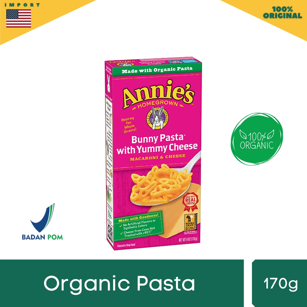

Annie's Bunny Pasta with Yummy Cheese Macaroni & Cheese 170gr