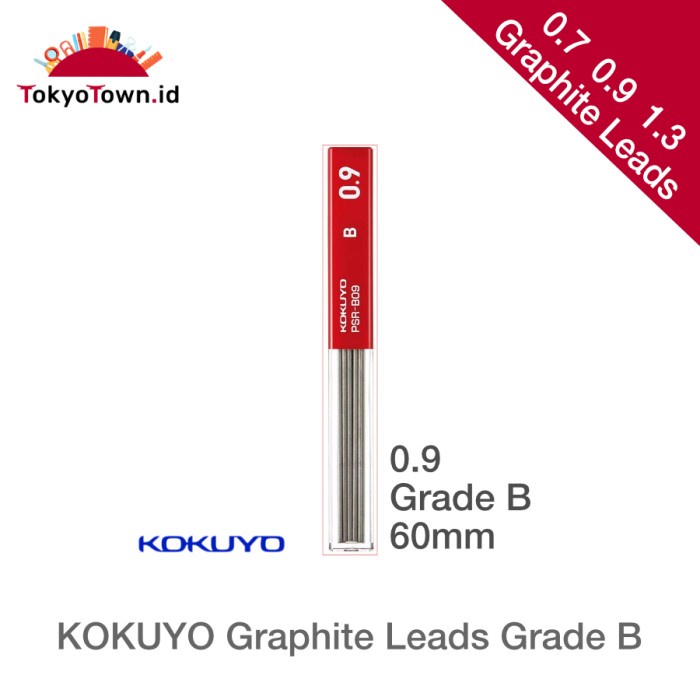 

Hot Sale Kokuyo Mechanical Pencil Lead Grade B, 0.7 - 0.9 - 1.3Mm Gilaa!!!