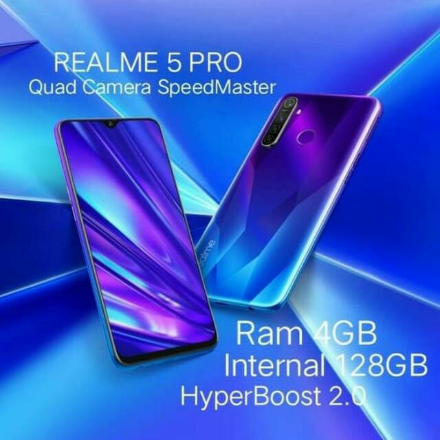 REALME 5 PRO RAM 4/128GB 100% ORIGINAL GARANSI RESMI INDONESIA