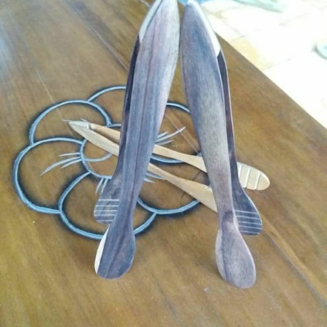 Penjepit Makanan / Capitan Makanan Kayu / Capit Makanan / Wooden Tongs